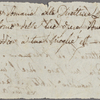 Autograph letter signed to Lord Byron, Mid-January - 31 January 1820