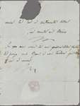 Autograph letter signed to Lord Byron, 17 January 1820