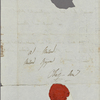 Autograph letter signed to Lord Byron, 17 January 1820