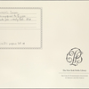 Autograph letter unsigned to Lord Byron, ? Late January - early February 1820