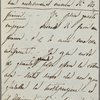 Autograph letter unsigned to Lord Byron, ? Late January - early February 1820