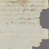 Autograph letter signed to Lord Byron, ? Late January - early February 1820