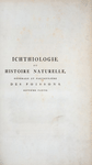 Ichtylogie, ou Histoire naturelle