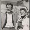 Robert Ryan and Katharine Hepburn