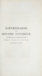 Ichtylogie, ou Histoire naturelle