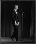 Danny Kaye performing at the Ziegfeld Theatre, spring 1963