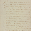 Letter to Louis Marie, Vicomte de Noailles