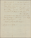 Letter to Louis Marie, Vicomte de Noailles