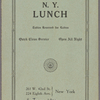 N.Y. Lunch