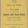 Walton's Old Homestead Oyster and Chop House
