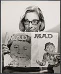 Mary Rodgers in publicity photo for the 1966 stage production The Mad Show