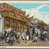 Chinese shops, Peking.