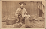 Itinerant crockery mender.