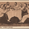 Shanghai, natives feasting.