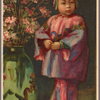 Chinese child with vase.