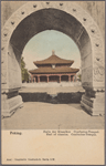 Peking.  Hall of classics.  Confucius-Temple