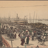 Bunb [i.e., Bund] of France town in Shanghai.