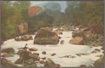 River with boulders.
