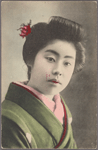 Portrait of Japanese woman.