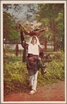 Oharame with basket of produce on head.