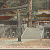Bronze torii & Yohmeimon Gate, Nikko.