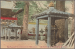 The famous bell and lanterns at Nikko, Japan.