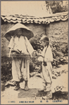A rice jelly seller.