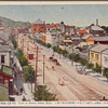 View of Nantai Street, Keijo.