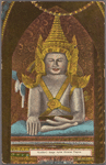 Buddha's image inside Arracan [Arakan] Pagoda.