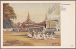Worshippers at Pagan, Burma.