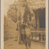 Datto Bulon, chief of the Bagobo, dressed in warrior attire.  Philippine Reservation, 1904 Louisiana Purchase Exposition.