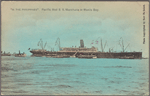 Pacific Mail S.S. Manchuria in Manila Bay.