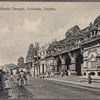 Hindu temple, Colombo, Ceylon.