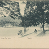 Kandy.  Across the lake.  Ceylon.