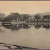 Kandy Lake, showing Queens Hotel.
