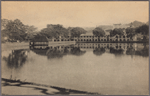 Kandy Lake, showing Queens Hotel.