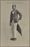 A Singhalese man, Colombo, Ceylon.