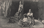 The village life.  Pleasant idleness, Ceylon.