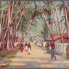 Ceylon.  Road near Colombo.