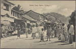 Native town, Kandy, Ceylon.