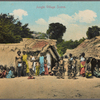 Jungle village scene.
