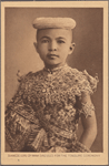 Siamese girl of rank dressed for the tonsure ceremony.