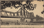 Hanoi.  Le Pont Doumer (1.700 mètres).  Caû Doumer (Mot ngan bay tram thuoc be dai).
