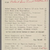 Restaurant name and/or location not given