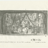 Sketch of set design from Death of a Salesman