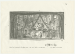 Sketch of set design from Death of a Salesman