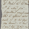 Autograph letter unsigned to Lord Byron, ?Late January-?early February 1820