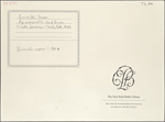 Autograph letter unsigned to Lord Byron, ?Late January-?early February 1820