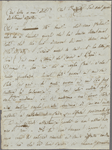 Autograph letter (draft) unsigned to Count Pietro Gamba, February 1820