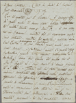 Autograph letter (draft) unsigned to Count Pietro Gamba, February 1820